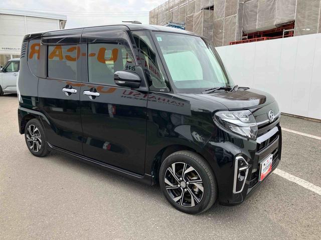 タント カスタムＸ　走行距離無制限１２ヶ月保証付き　衝突軽減ブレーキ　車線逸脱防止　Ｂｌｕｅｔｏｏｔｈオーディオ　アイドリングストップ機能　Ｂカメラ　ナビ　禁煙　盗難警報装置　ＬＥＤ　キーレスエントリー　オートＬＥＤ（9枚目）