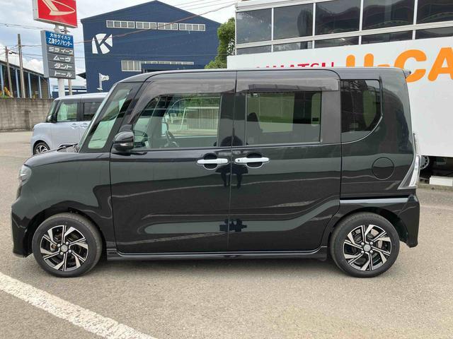 タント カスタムＸ　走行距離無制限１２ヶ月保証付き　衝突軽減ブレーキ　車線逸脱防止　Ｂｌｕｅｔｏｏｔｈオーディオ　アイドリングストップ機能　Ｂカメラ　ナビ　禁煙　盗難警報装置　ＬＥＤ　キーレスエントリー　オートＬＥＤ（12枚目）