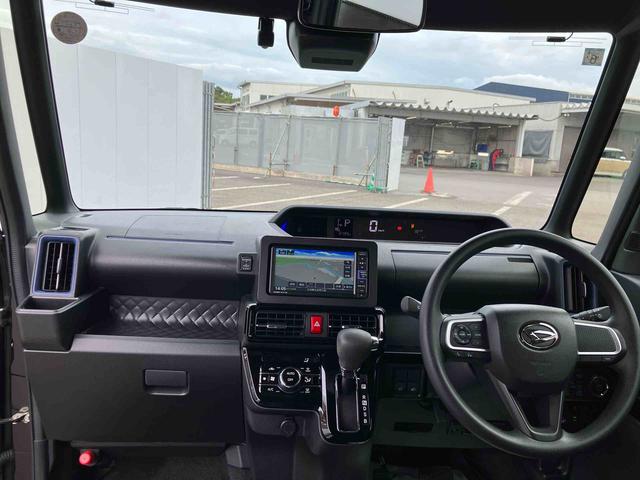 タント カスタムＸ　走行距離無制限１２ヶ月保証付き　衝突軽減ブレーキ　車線逸脱防止　Ｂｌｕｅｔｏｏｔｈオーディオ　アイドリングストップ機能　Ｂカメラ　ナビ　禁煙　盗難警報装置　ＬＥＤ　キーレスエントリー　オートＬＥＤ（41枚目）