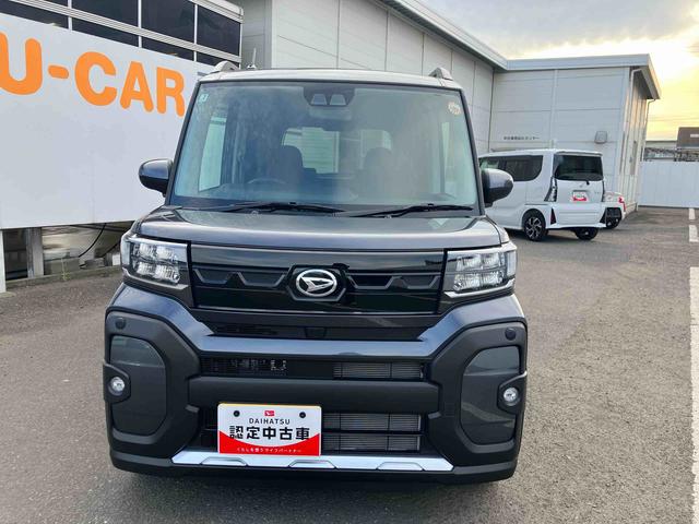 タント ファンクロスターボ　ワンオーナー　走行距離無制限１２ヶ月保証付き　ＬＥＤランプ　シートヒータ　衝突軽減ブレーキ　Ｒカメラ　スマートキ　禁煙　ｉ－ｓｔｏｐ　車線逸脱警報　１オーナー　盗難警報装置　オートライト　アルミ　キーフリー　ターボ（6枚目）