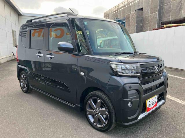 タント ファンクロスターボ　ワンオーナー　走行距離無制限１２ヶ月保証付き　ＬＥＤランプ　シートヒータ　衝突軽減ブレーキ　Ｒカメラ　スマートキ　禁煙　ｉ－ｓｔｏｐ　車線逸脱警報　１オーナー　盗難警報装置　オートライト　アルミ　キーフリー　ターボ（10枚目）