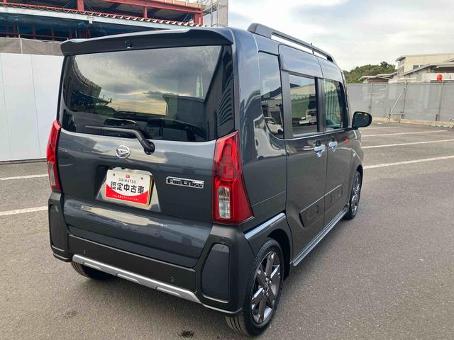 タント ファンクロスターボ　ワンオーナー　走行距離無制限１２ヶ月保証付き　ＬＥＤランプ　シートヒータ　衝突軽減ブレーキ　Ｒカメラ　スマートキ　禁煙　ｉ－ｓｔｏｐ　車線逸脱警報　１オーナー　盗難警報装置　オートライト　アルミ　キーフリー　ターボ（12枚目）