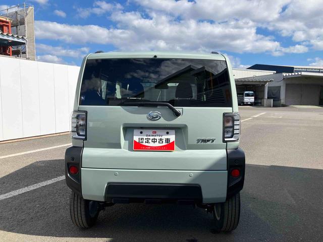 タフト G ワンオーナー 走行距離無制限12ヶ月保証付き 被害軽減ブレーキ シートH リアカメラ スマートキー&プッシュスタート 車線逸脱防止 点検記録簿 1オーナー 盗難防止システム オートマチックハイビーム ガラスルーフ(11枚目)