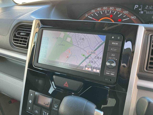 タント Ｘ　走行距離無制限１２ヶ月保証付き　ブルートゥースオーディオ　運転席助手席エアバック　禁煙　Ｓキー　アイドルストップ　ナビ付き　イモビライザー　ドラレコ　両側スライド片側電動ドア　点検記録簿　ＤＶＤ再生（6枚目）