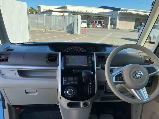 タント Ｘ　走行距離無制限１２ヶ月保証付き　ブルートゥースオーディオ　運転席助手席エアバック　禁煙　Ｓキー　アイドルストップ　ナビ付き　イモビライザー　ドラレコ　両側スライド片側電動ドア　点検記録簿　ＤＶＤ再生（35枚目）