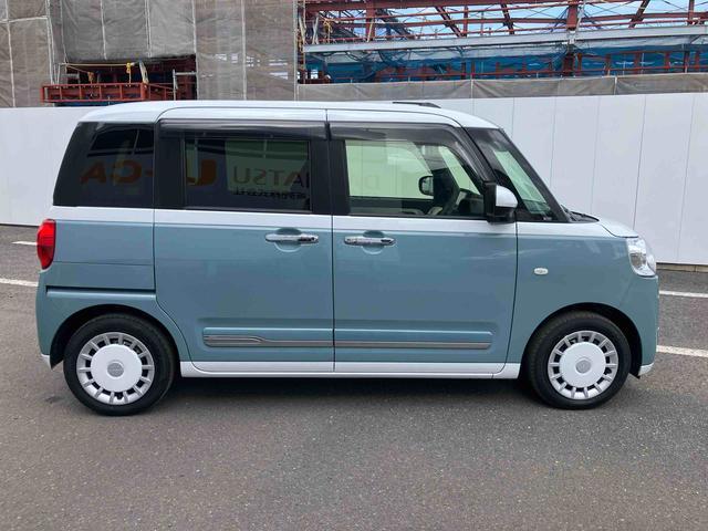 ムーヴキャンバス ストライプスGターボ 走行距離無制限12ヶ月保証付き ACC Bluetooth対応 レーダーブレーキ 禁煙 Bカメラ DVD シートH 左右オートスライド オートハイビーム ETC車載器 LEDヘッドライト ターボ車(10枚目)