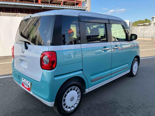 ムーヴキャンバス ストライプスＧ　ワンオーナー　走行距離無制限１２ヶ月保証付き　アイドルストップ　禁煙　Ｂカメラ　セキュリティアラーム　スマートキープッシュスタート　Ｓヒーター　キーフリーキー　ワンオーナー車　ＬＥＤライト　車線逸脱警報　安全ボディ（13枚目）