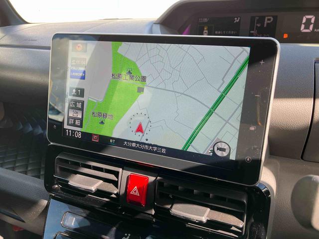 タント カスタムＲＳ　走行距離無制限１２ヶ月保証付き　両側パワスライドドア　レーンキープＡ　ＩＳＴＯＰ　ＢＴ対応　ＥＴＣ付き　メモリーナビゲーション　運転席シートヒーター　オートＬＥＤ　ターボエンジン　禁煙　ナビ付き（6枚目）