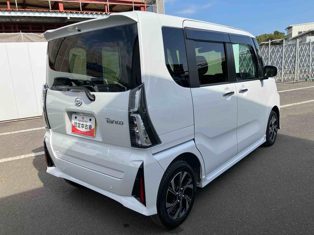 タント カスタムＸ　ワンオーナー　走行距離無制限１２ヶ月保証付き　衝突軽減ブレーキ　車線逸脱防止　アイドリングストップ機能　Ｂカメラ　禁煙　盗難警報装置　ＬＥＤ　ワンオーナー　キーレスエントリー　前席シートヒーター　オートＬＥＤ（12枚目）