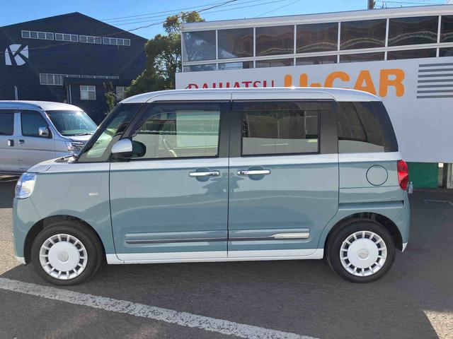 ムーヴキャンバス ストライプスＧ　ワンオーナー　走行距離無制限１２ヶ月保証付き　アイドルストップ　Ｂカメラ　セキュリティアラーム　スマートキープッシュスタート　Ｓヒーター　キーフリーキー　ワンオーナー車　ＬＥＤライト　車線逸脱警報　オートハイビーム（10枚目）