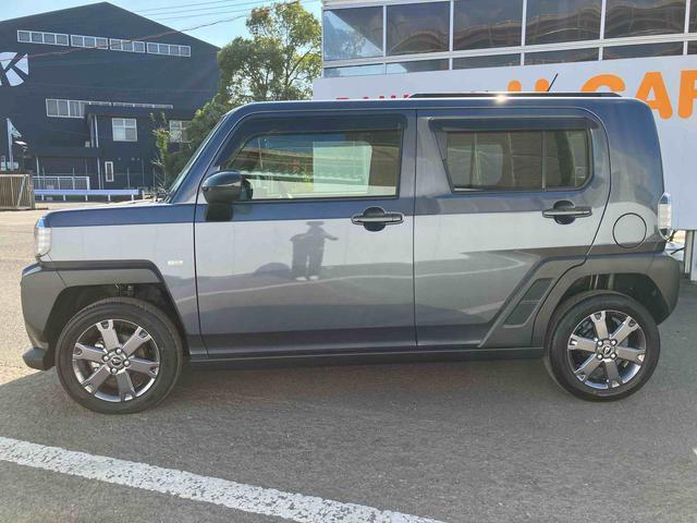 タフト Ｇ　ダーククロムベンチャー　ワンオーナー　走行距離無制限１２ヶ月保証付き　１オ－ナ－　ＢＬＵＥＴＯＯＴＨ　アダプティブクルコン　ＵＳＢ　リアカメラ　オートマチックハイビーム　ＬＥＤライト　レーンキープアシスト　キーフリー　記録簿　アルミ（8枚目）