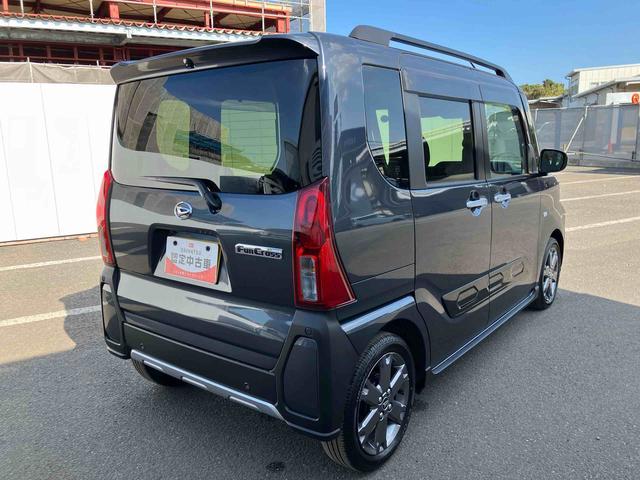 タント ファンクロスターボ　ワンオーナー　走行距離無制限１２ヶ月保証付き　ＬＥＤランプ　シートヒータ　衝突軽減ブレーキ　ＵＳＢ　Ｒカメラ　スマートキ　禁煙　ｉ－ｓｔｏｐ　車線逸脱警報　１オーナー　盗難警報装置　オートライト　アルミ　キーフリー（14枚目）