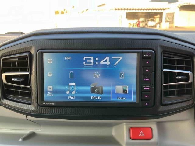 ミライース Ｘ　リミテッドＳＡＩＩＩ　走行距離無制限１２ヶ月保証付き　ＤＶＤＵＳＢチューナー搭載　バックカメラ付き　コーナーセンサー搭載　アイドリングストップ車　オートライト　オートハイビーム（6枚目）