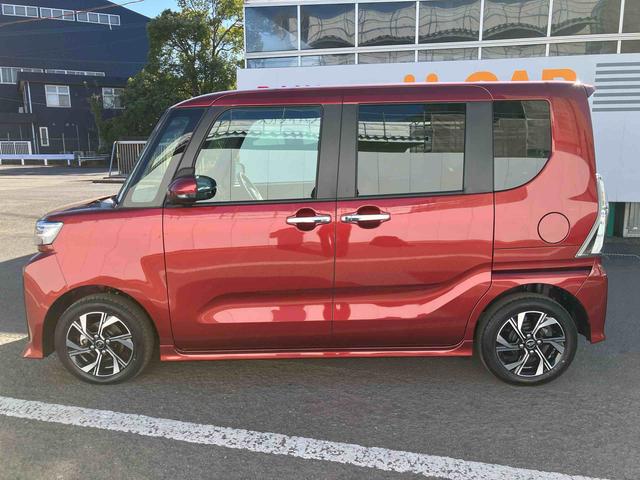 タント カスタムＸ　ワンオーナー　走行距離無制限１２ヶ月保証付き　衝突軽減ブレーキ　車線逸脱防止　アイドリングストップ機能　Ｂカメラ　禁煙　盗難警報装置　ＬＥＤ　ワンオーナー　キーレスエントリー　前席シートヒーター　オートＬＥＤ（6枚目）