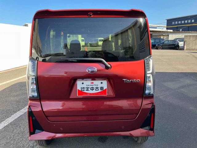 タント カスタムＸ　ワンオーナー　走行距離無制限１２ヶ月保証付き　衝突軽減ブレーキ　車線逸脱防止　アイドリングストップ機能　Ｂカメラ　禁煙　盗難警報装置　ＬＥＤ　ワンオーナー　キーレスエントリー　前席シートヒーター　オートＬＥＤ（12枚目）