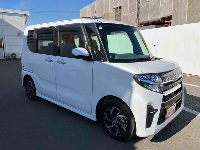 タント カスタムＸ　走行距離無制限１２ヶ月保証付き　衝突軽減ブレーキ　車線逸脱防止　Ｂｌｕｅｔｏｏｔｈオーディオ　アイドリングストップ機能　Ｂカメラ　ナビ　禁煙　盗難警報装置　ＬＥＤ　キーレスエントリー　オートＬＥＤ（8枚目）