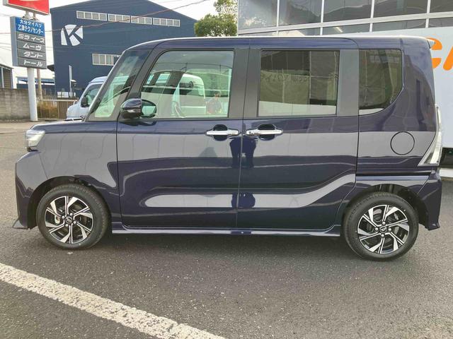 タント カスタムＸ　ワンオーナー　走行距離無制限１２ヶ月保証付き　衝突軽減ブレーキ　車線逸脱防止　アイドリングストップ機能　Ｂカメラ　禁煙　盗難警報装置　ＬＥＤ　ワンオーナー　キーレスエントリー　前席シートヒーター　オートＬＥＤ（7枚目）