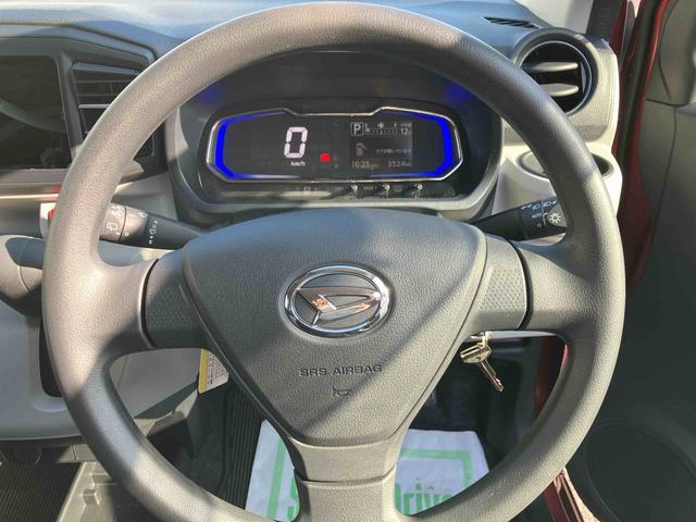 ミライース Ｘ　ＳＡＩＩＩ　ワンオーナー　走行距離無制限１２ヶ月保証付き　盗難防止アラーム　衝突回避支援ブレーキ機能　レーンキープアシスト　運転席助手席エアバック　Ｂカメ　横滑防止　禁煙　点検記録簿付　１オーナー　オートハイビーム　ＡＢＳ（18枚目）