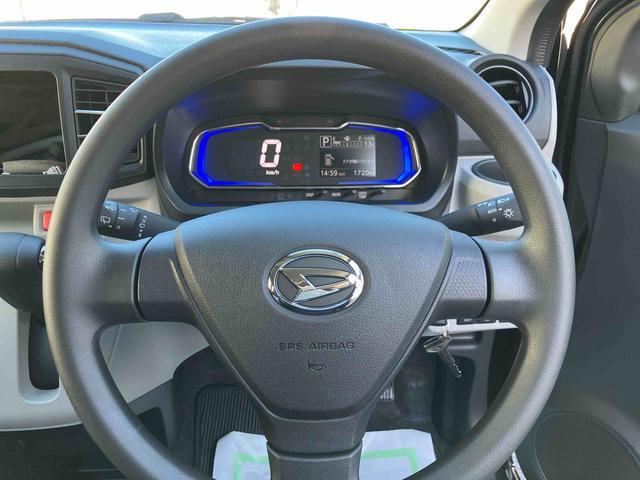 ミライース Ｘ　ＳＡＩＩＩ　ワンオーナー　走行距離無制限１２ヶ月保証付き　盗難防止アラーム　衝突回避支援ブレーキ機能　レーンキープアシスト　運転席助手席エアバック　Ｂカメ　横滑防止　禁煙　点検記録簿付　１オーナー　ＬＥＤライト　キーレスキー（18枚目）