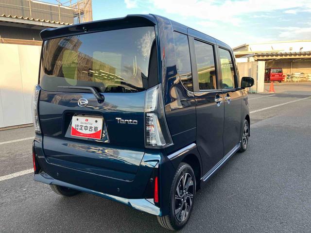 タント カスタムＸ　ワンオーナー　走行距離無制限１２ヶ月保証付き　衝突軽減ブレーキ　車線逸脱防止　アイドリングストップ機能　Ｂカメラ　禁煙　盗難警報装置　ＬＥＤ　ワンオーナー　キーレスエントリー　前席シートヒーター　オートＬＥＤ（12枚目）