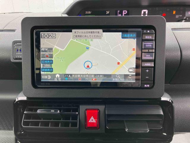 タント カスタムＲＳ　走行距離無制限１２ヶ月保証付き　両側パワスライドドア　レーンキープＡ　ＩＳＴＯＰ　ＢＴ対応　ＥＴＣ付き　メモリーナビゲーション　運転席シートヒーター　オートＬＥＤ　ターボエンジン　禁煙　ナビ付き（6枚目）