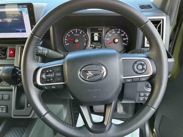 タフト Ｇターボ　クロムベンチャー　走行距離無制限１２ヶ月保証付き　ナビ付き　アイドリングストップ機能　アルミ　アダプティブクルーズ　衝突安全ボディ　キーフリー　シートヒータ付き　禁煙車　ターボ　バックモニター　オートマチックハイビーム（24枚目）