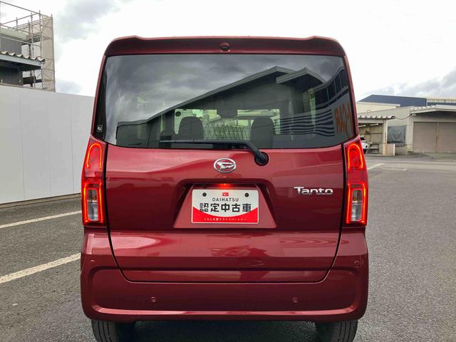 タント Ｘ　ワンオーナー　走行距離無制限１２ヶ月保証付き　アイドリングストップ車　ブレーキサポート　スマートキーシステム　禁煙　ＬＥＤライト　キーレスキー　Ｂカメラ　車線逸脱警報　オートハイビーム　片側電動両側スライドドア（11枚目）