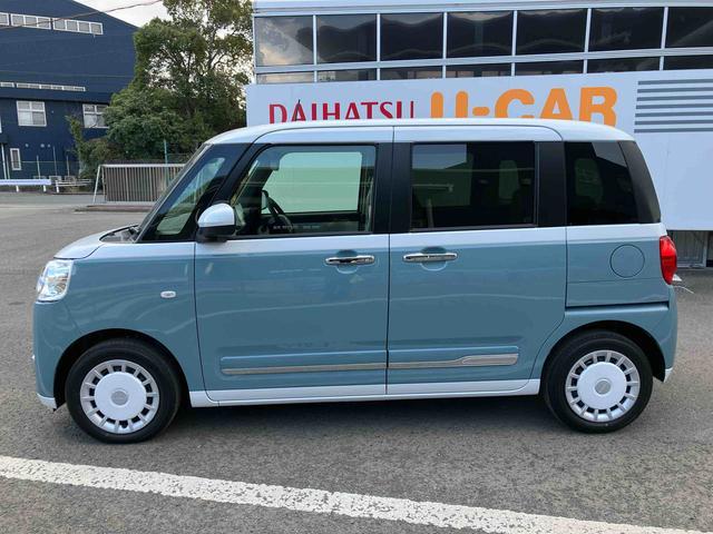 ムーヴキャンバス ストライプスG ワンオーナー 走行距離無制限12ヶ月保証付き 車線逸脱 Bluetoothオーディオ USB入力 アイスト インテリキー Bモニター シートヒータ 禁煙 イモビライザー 衝突安全ボディ キーフリー LEDライト(9枚目)