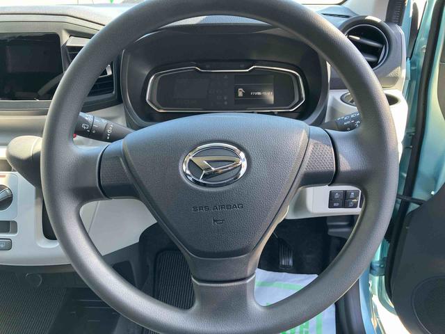 ミライース Ｘ　ＳＡＩＩＩ　ワンオーナー　走行距離無制限１２ヶ月保証付き　イモビライザー　キーレスエントリーシステム　車線逸脱警報装置　ｉ－ｓｔｏｐ　禁煙　ワンオーナー車　オートＬＥＤ　運転席エアバッグ　横滑り防止機能　整備記録簿有　ＡＢＳ（22枚目）