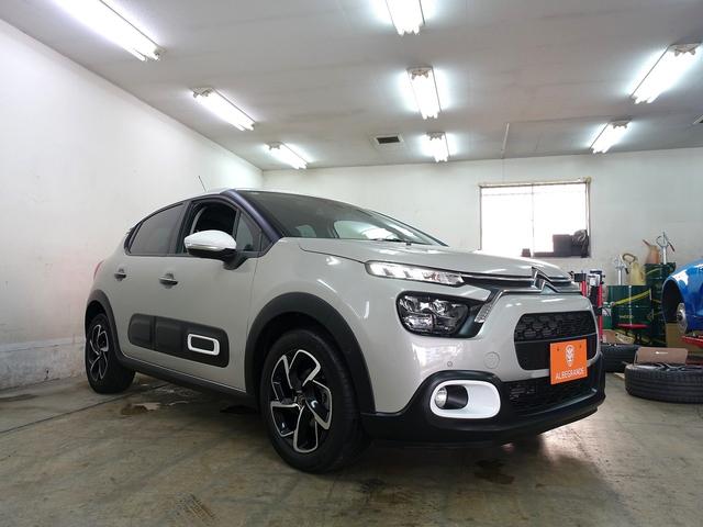 Ｃ３ シャイン　後期型　人気色サーブル　禁煙車　ＣａｒＰＬＡＹ機能ディスプレイオーディオ　セルスター製前後ドライブレコーダー　新規格ＥＴＣ（4枚目）