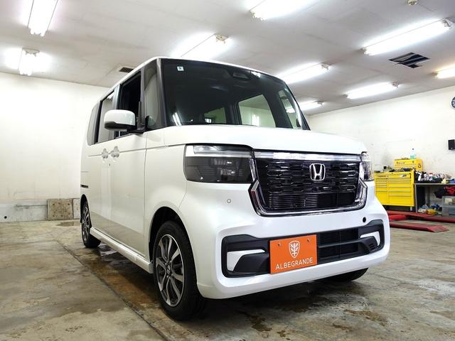 N-BOXカスタム ベースグレード 大画面9インチコネクトナビ地デジTV装着 CarPLAY機能 純正バックカメラ 登録済未使用車 新品純正フロアマットセット シートヒーター 左側電動スライドドア(59枚目)