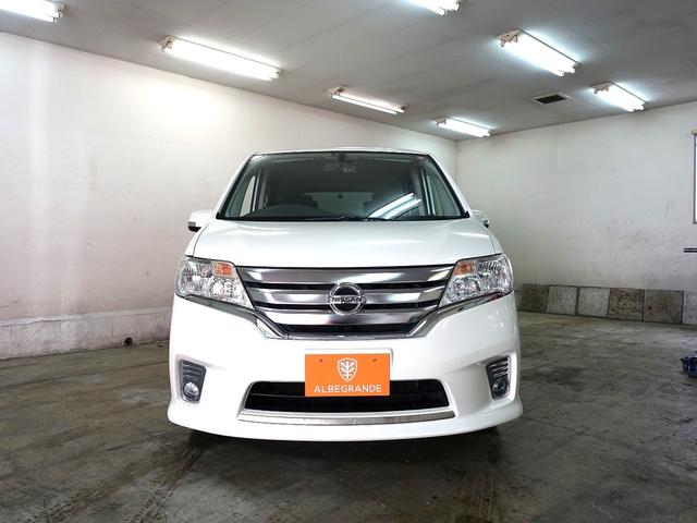 セレナ ハイウェイスター　Ｖセレクション　８人乗り　禁煙車　ダブルエアコン　ナビ地デジＴＶ　ＤＶＤ再生　バックカメラ　前後ドライブレコーダー　２０２５年製日本製タイヤ装着（2枚目）