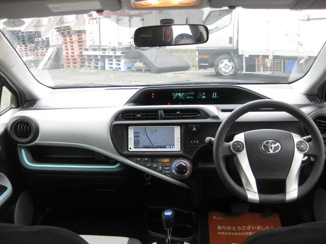 アクア Ｓ　純正ナビ　ＴＶ　バックカメラ　Ｂｌｕｅｔｏｏｔｈオーディオ　スマートキー２個　オートエアコン　プッシュスタート　電格ウィンカーミラー　ステアリングリモコン　Ｗエアバッグ　ＡＢＳ（27枚目）