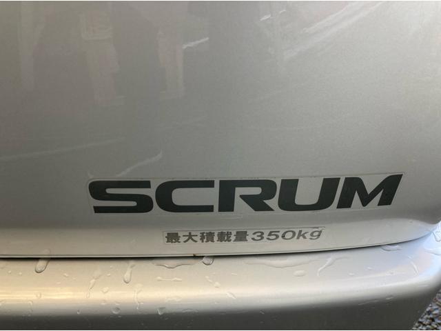 スクラム バスター　５速　エアコン　パワステ　パワーウインド　ＥＴＣ　ＡＢＳ　運転席助手席エアバック　両側スライドドア　ヘッドライトレベライザー　積載量３５０ｋｇ（7枚目）