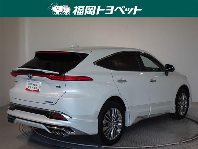 ハリアーハイブリッド Z 衝突被害軽減システム メモリーナビ フルセグ バックカメラ ETC ドラレコ フルエアロ LEDヘッドランプ スマートキー(3枚目)