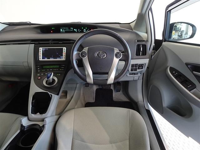 プリウス S LEDエディション メモリーナビ ワンセグ バックカメラ ETC LEDヘッドランプ スマートキー(5枚目)