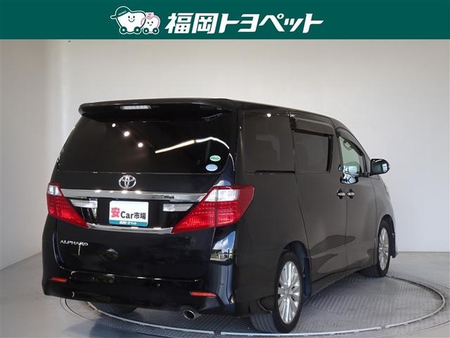 アルファード ２４０Ｓ　Ｃパッケージ　ＨＤＤナビ　フルセグ　後席モニター　バックカメラ　ＥＴＣ　両側電動スライド　３列シート　ＨＩＤヘッドライト　スマートキー　乗車定員７人（3枚目）