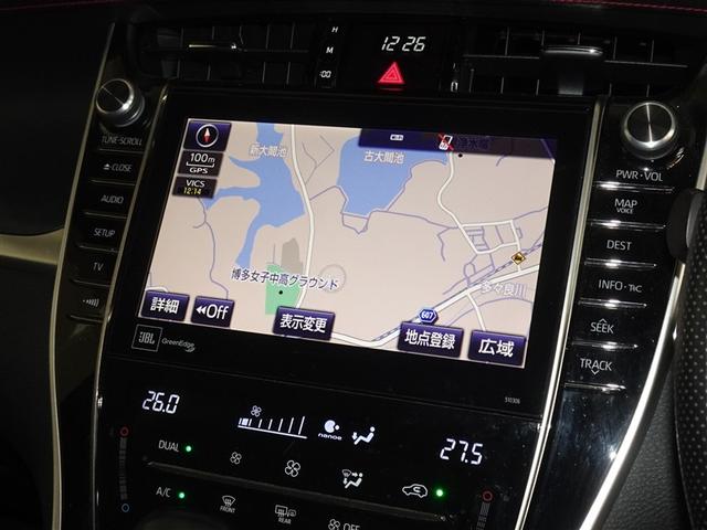 ハリアー プレミアム 衝突被害軽減システム メモリーナビ フルセグ バックカメラ ETC ドラレコ フルエアロ LEDヘッドランプ スマートキー(6枚目)