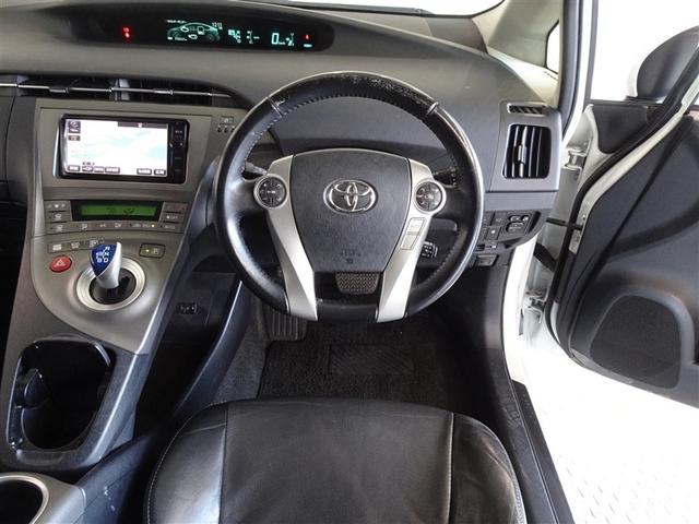 プリウス Ｇツーリング　レザー　衝突被害軽減システム　メモリーナビ　フルセグ　バックカメラ　ＥＴＣ　ＬＥＤヘッドランプ　スマートキー（5枚目）