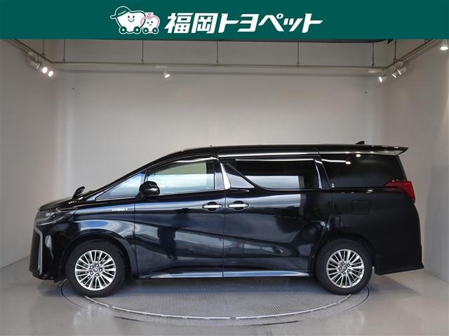 アルファードハイブリッド ＳＲ　衝突被害軽減システム　メモリーナビ　フルセグ　後席モニター　バックカメラ　ＥＴＣ　サンルーフ　両側電動スライド　３列シート　ＬＥＤヘッドランプ　４ＷＤ　スマートキー　乗車定員７人（2枚目）