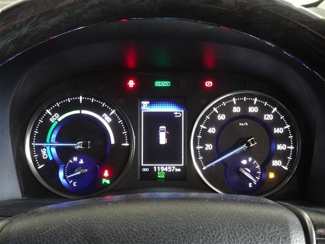 アルファードハイブリッド ＳＲ　衝突被害軽減システム　メモリーナビ　フルセグ　後席モニター　バックカメラ　ＥＴＣ　サンルーフ　両側電動スライド　３列シート　ＬＥＤヘッドランプ　４ＷＤ　スマートキー　乗車定員７人（8枚目）