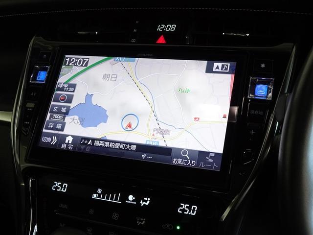 ハリアー プレミアム　メタル　アンド　レザーパッケージ　衝突被害軽減システム　メモリーナビ　フルセグ　バックカメラ　ＥＴＣ　ドラレコ　サンルーフ　フルエアロ　ＬＥＤヘッドランプ　スマートキー（6枚目）