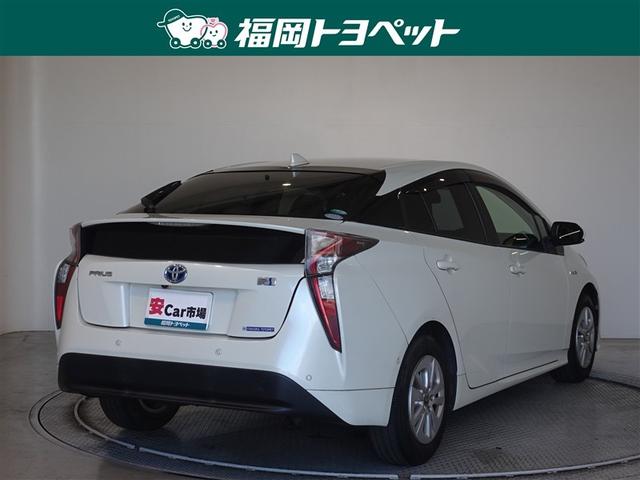 プリウス Sセーフティプラス 衝突被害軽減システム メモリーナビ フルセグ バックカメラ ETC LEDヘッドランプ スマートキー(3枚目)