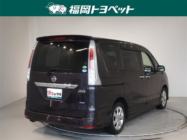 セレナ ハイウェイスター Vセレクション HDDナビ フルセグ 後席モニター バックカメラ ETC 両側電動スライド 3列シート HIDヘッドライト スマートキー 乗車定員8人(3枚目)