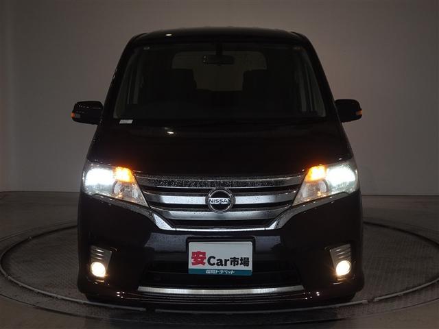 セレナ ハイウェイスター Vセレクション HDDナビ フルセグ 後席モニター バックカメラ ETC 両側電動スライド 3列シート HIDヘッドライト スマートキー 乗車定員8人(14枚目)