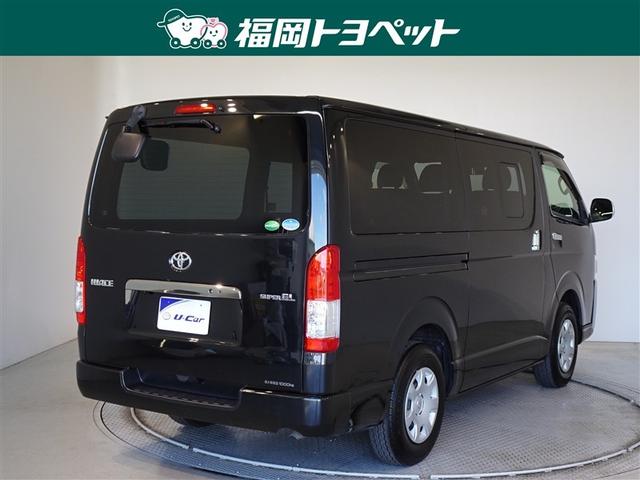 ハイエースバン スーパーＧＬ　ダークプライムＩＩ　衝突被害軽減システム　メモリーナビ　フルセグ　バックカメラ　ＥＴＣ　ＬＥＤヘッドランプ　ディーゼル　スマートキー（3枚目）