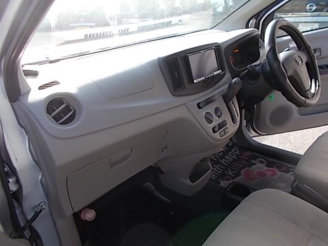 ミライース L CVT アイドリングストップ HDDナビ フルセグTV DVD CD ETCABA Wエアバッグ タイミングチェーン 純正15インチアルミホイール(16枚目)