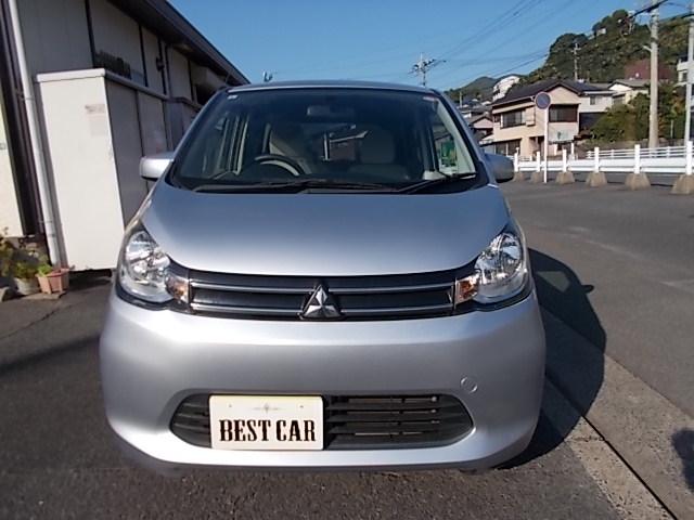 eKワゴン M CVT アイドリングストップ キーレス オートエアコン CD 電動格納ミラー SBS Wエアバッグ タイミングチェーン バッテリー新品(2枚目)