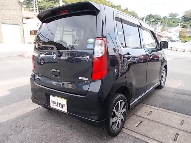 ワゴンＲ ＦＸリミテッド　ＣＶＴ　アイドリングストップ　社外ＬＥＤヘッドライト　メモリーナビフルセグＴＶ　ＤＶＤ　ＣＤ　バックカメラ　ＥＴＣ　プッシュスタート　スマートキー　オートエアコン　リアスピーカー　純正アルミホイール（6枚目）