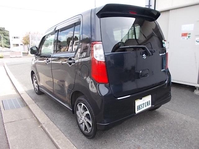 ワゴンＲ ＦＸリミテッド　ＣＶＴ　アイドリングストップ　社外ＬＥＤヘッドライト　メモリーナビフルセグＴＶ　ＤＶＤ　ＣＤ　バックカメラ　ＥＴＣ　プッシュスタート　スマートキー　オートエアコン　リアスピーカー　純正アルミホイール（8枚目）